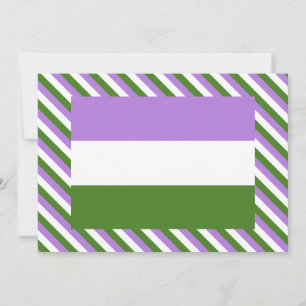 Sinalizador do Orgulho do Genderqueer