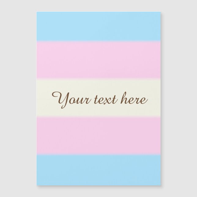 Sinalizador do Orgulho Transgênero de Queda (Frente)