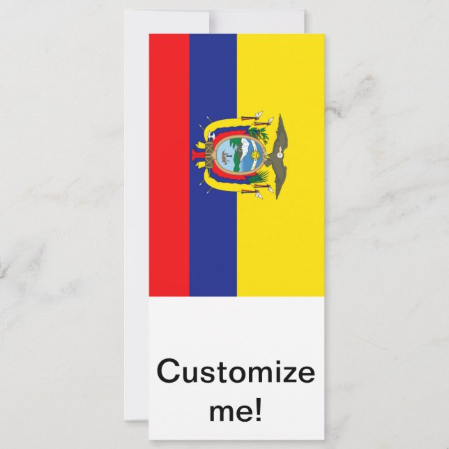 Sinalizador equatoriano (Frente)