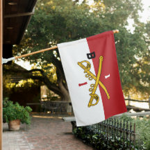 Sinalizador/Guidon Personalizável de Cavalaria Cru