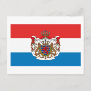 Sinalizador Luxemburgo w Cartão postal COA