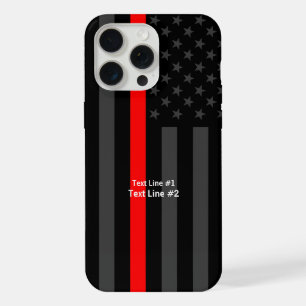 Sinalizador Personalizado dos EUA Linha Vermelha f