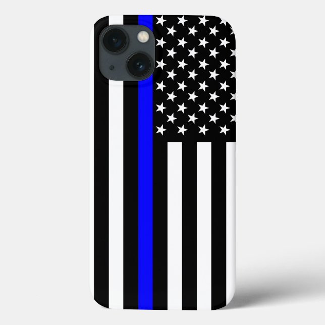 Sinalizador Simbólico Thin Blue Line American (Verso)
