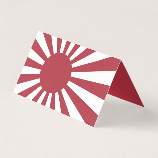 Sinalizador Sun Imperial de Ascensão do Japão, Edo (Frente)