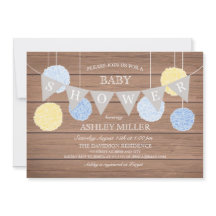 Sinalizadores Azuis n Fluxos - Convite para Chá de