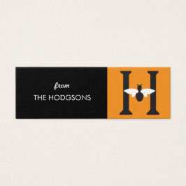 Sinalizadores de presentes personalizados da Abelh