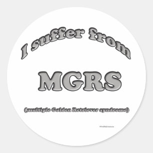 Síndrome do ouro Retriever - Adesivo