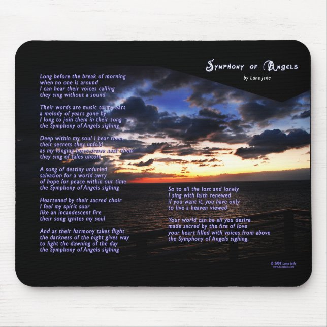 Sinfonia dos anjos Mousepad (Frente)