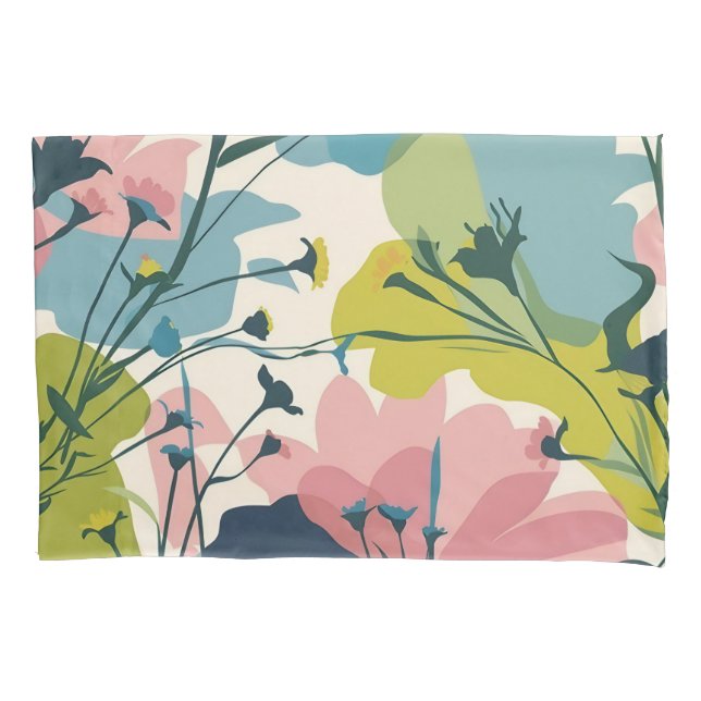 "Sinfonia Floral: um padrão vetorial cinematográfi (Frente)