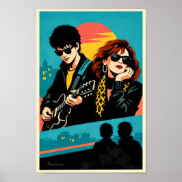 Sing Street Inspired Retro Movie Poster