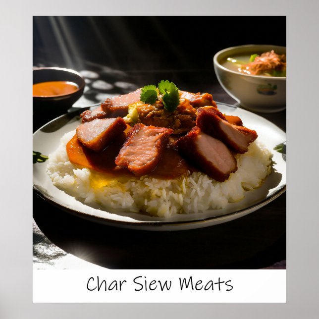 Singapura Char Siew Meats - Impressão de arquivame (Frente)