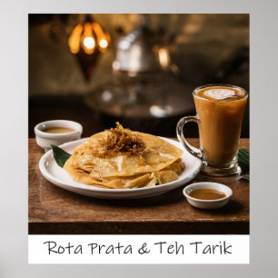 Singapura Roti Prata E Impressão Do Arquivamento T