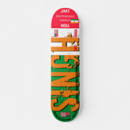 SINGH JMT INDIA 7, 3/4", skateboard Deck