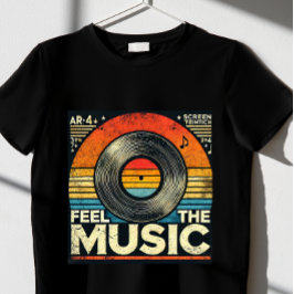 sinta a música T-Shirt