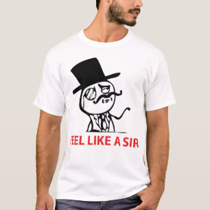 Sinta como um senhor - t-shirt tomado partido 2
