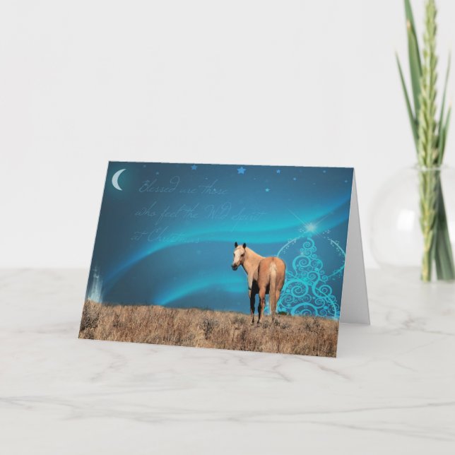 Sinta o Cartão de Natal Espírito (Frente)