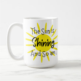 Sinta-se bem, feliz, caneca