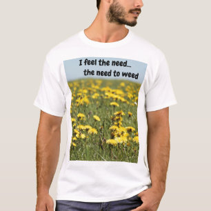 Sinto a necessidade... a necessidade de camiseta