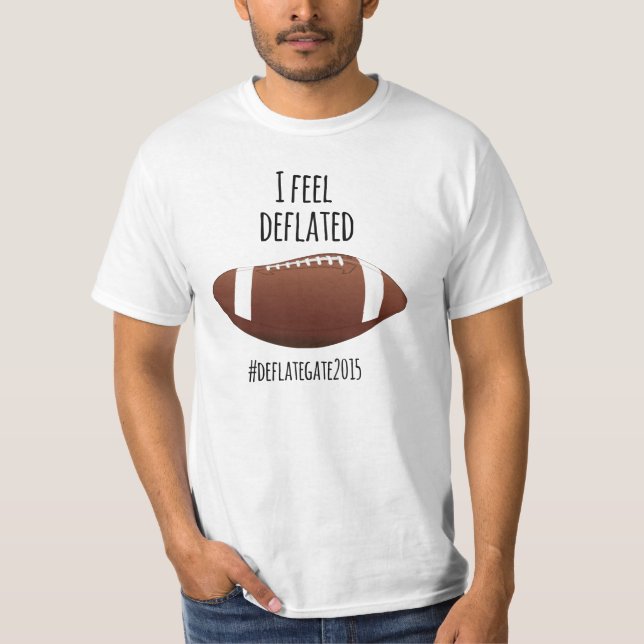 Sinto-Me Deflatado... Deflatar Porta 2015 T-Shirt (Frente)