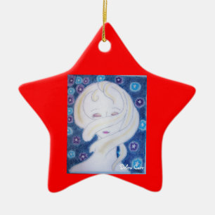 Sinto meu ornamento de estrela do Universo