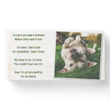 Sinto muito, uma desculpa de merda.