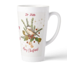 Sip & Cherish: seu "Cartão-postal", caneca natalin