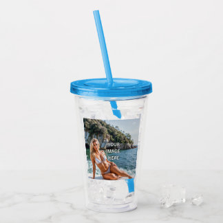 SIP! 🥤 Copo de Acrílico Personalizado com Design 