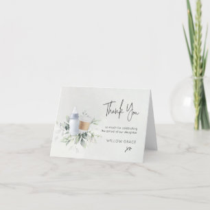 Sip n Consulte Novo Cartões de agradecimentos Dobr