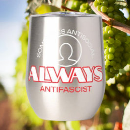 Sip & Resist: Vinho Antifascista Tumbler