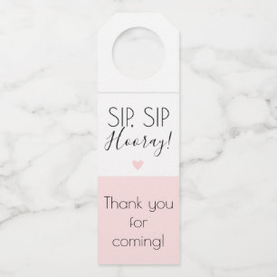 Síp Sip Hooray Moderno Etiquetas Elegantes para ab