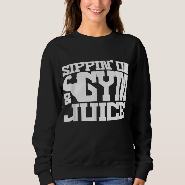 Sippin No Sumo De Gym - Camisas De Trabalho De Men (Frente)
