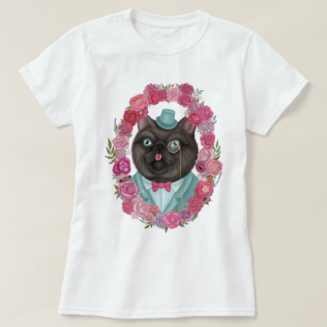 Sir Whiskers T-Shirt (Frente do Design)