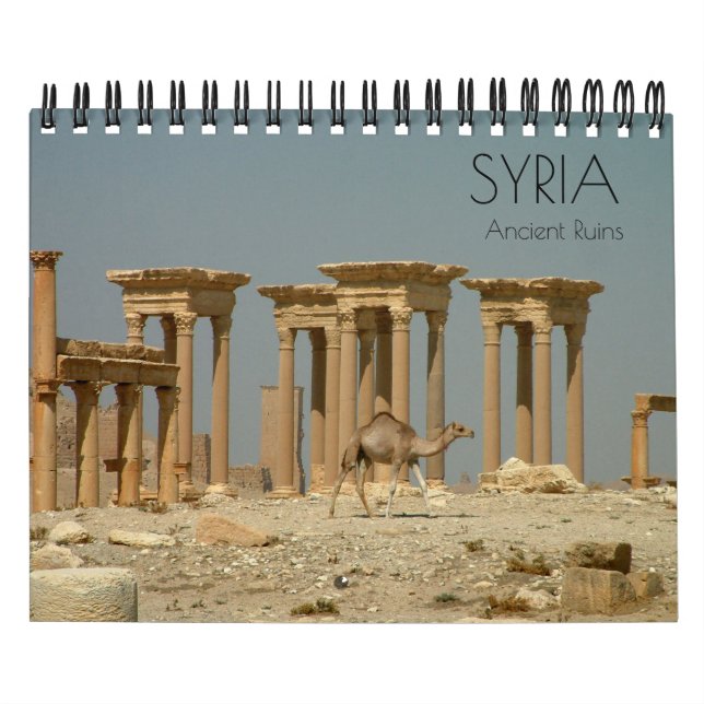 Síria - Antiguidades 2027 Calendário (Capa)