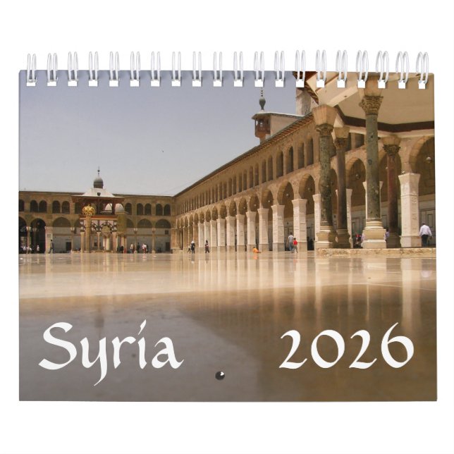 Síria CALENDÁRIO 2026 (Capa)