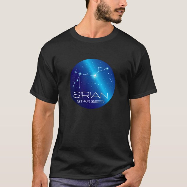Sirian StarSementes T-Shirt | Galactic Lightworker (Frente)