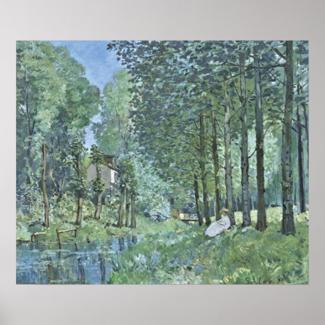 Sisley Edge of Wood, Poster (Frente)