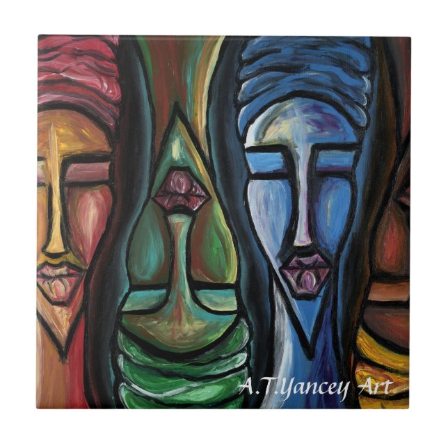 Sistas uniu o azulejo (Frente)