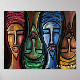 Sistas uniu o poster