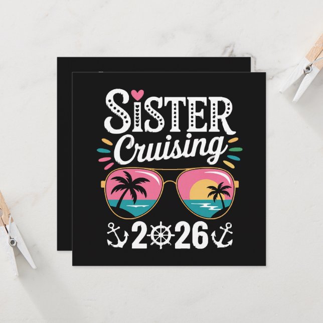 Sister Curising 2026 (Frente/Verso In Situ)