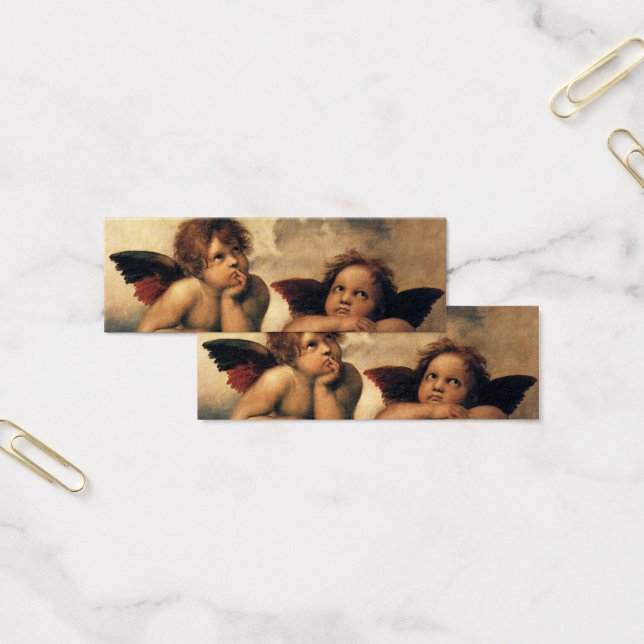 Sistine Madonna Angels por Raphael Sanzio (Escritótio)