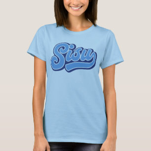 Sisu, conceito finlandês, t-shirt de Finlandia