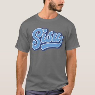 Sisu, orgulho finlandês, aleta, t-shirt de