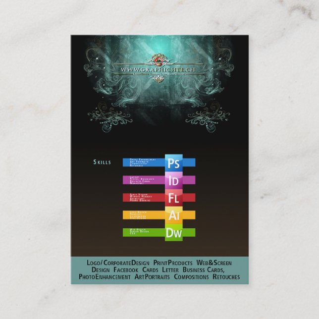 SITE GRÁFICO - Empresa / Cartão de visita (Frente)