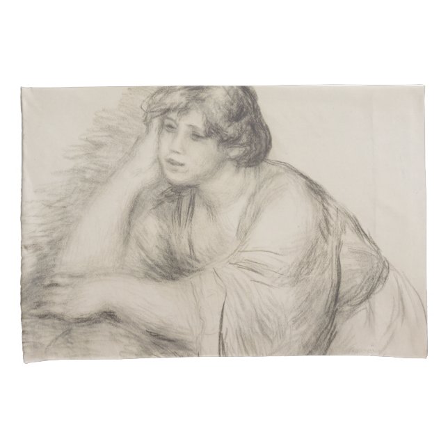 Sitting Girl (por Pierre-Auguste Renoir) (Frente-Direita)