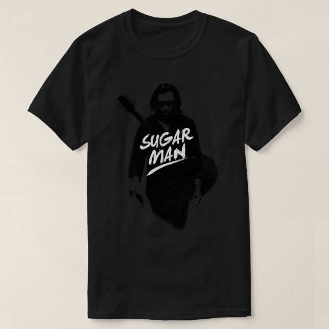Six Rodriguez Sugar Man - Camiseta Essencial (Frente do Design)