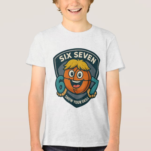 SIX SEVEN  6/7 – Show Your Skill  Kids T-Shirt (Frente)