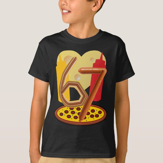 six seven 6 7 t-shirts (Frente)