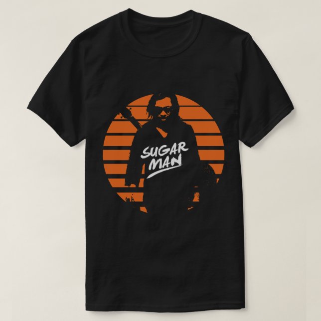 Sixto Rodriguez - Sugar Man Classic T-Shirt (Frente do Design)