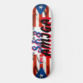 SK8 AMIGA JMT CUBA 8, 1/4", skateboard Deck