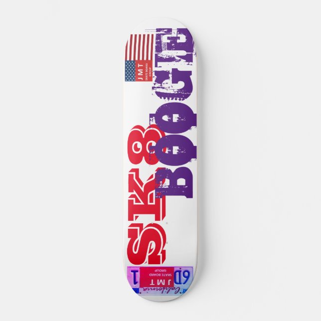 SK8 BOGGIE Skateboard (Frente)